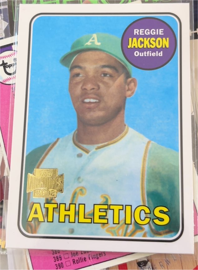 2021 Topps Series 1 #TDH-9 Reggie Jackson — front