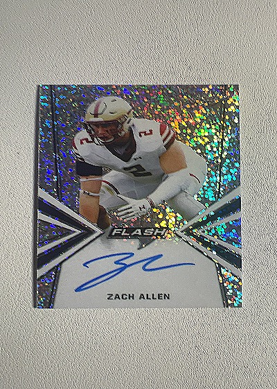 2019 Leaf Flash #BA-ZA1 Zach Allen — front