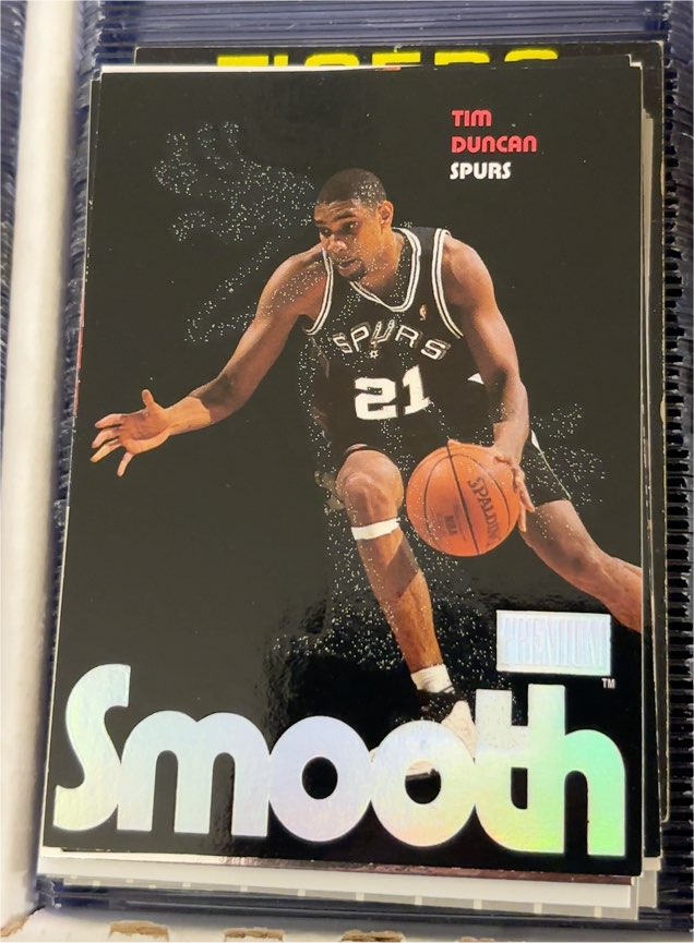 1998-99 SkyBox Premium #15 Tim Duncan Smooth Insert — front