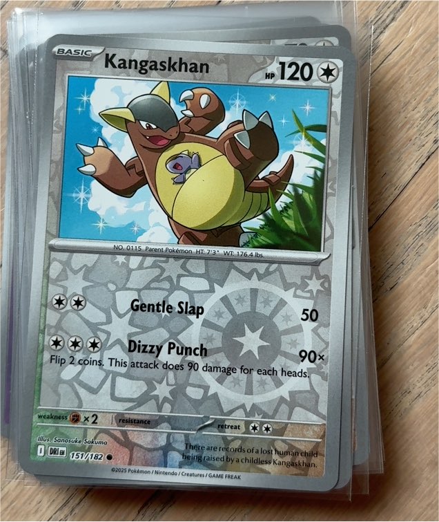2025 Pokémon Scarlet & Violet Destined Rivals #151 Kangaskhan — front