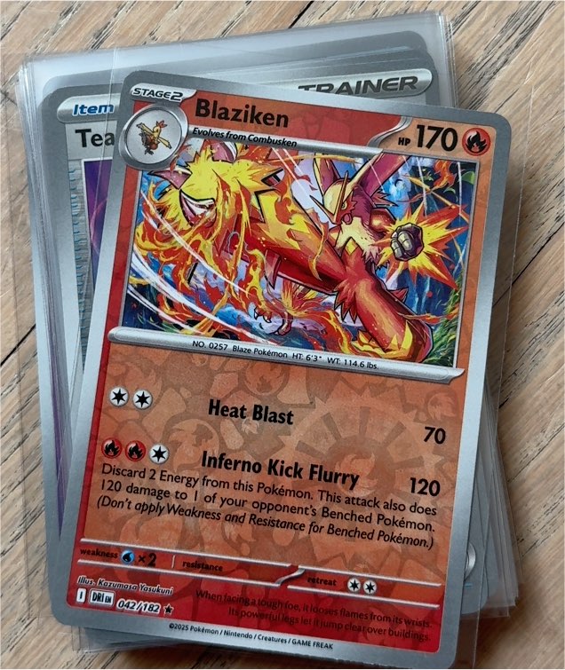 2025 Pokémon SV10: Destined Rivals #042 Blaziken — front