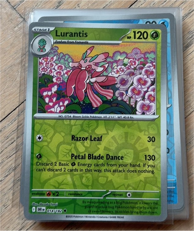 2025 Pokémon Scarlet & Violet Destined Rivals #014 Lurantis — front