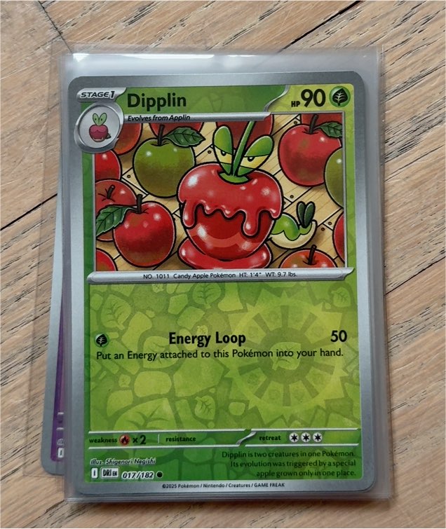 2025 Pokémon TCG Destined Rivals #017 Dipplin — front
