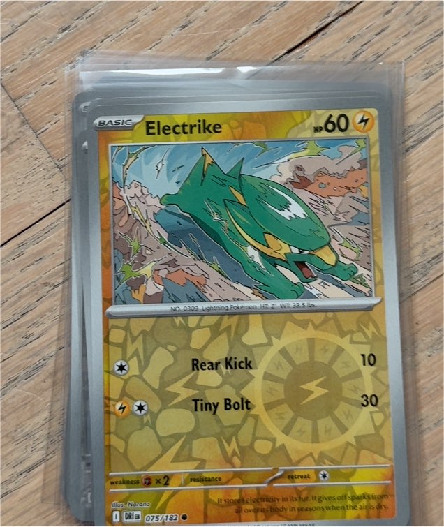 2025 Pokémon TCG #075 Electrike — front