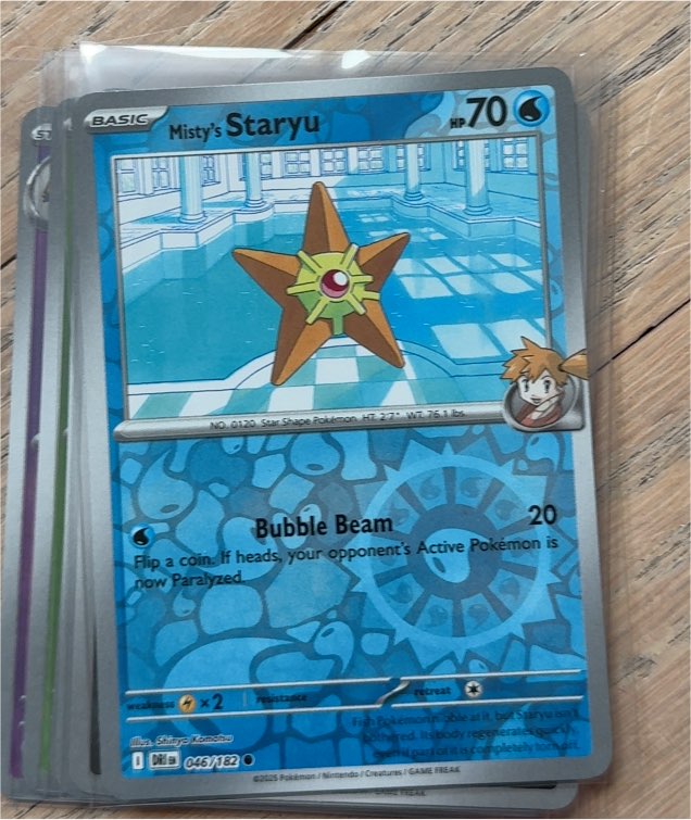 Misty's Staryu 046/182 Destined Rivals — front