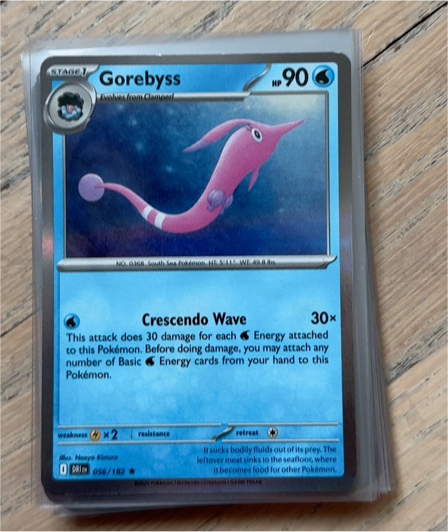 2023 Pokémon SV10: Destined Rivals #056 Gorebyss — front