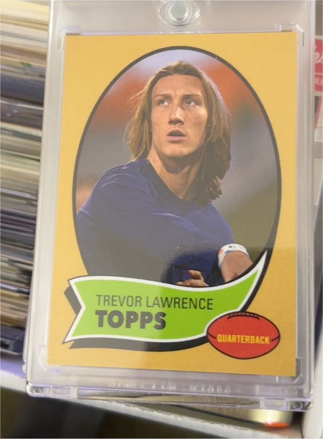 2021 Topps X #11 Trevor Lawrence — front