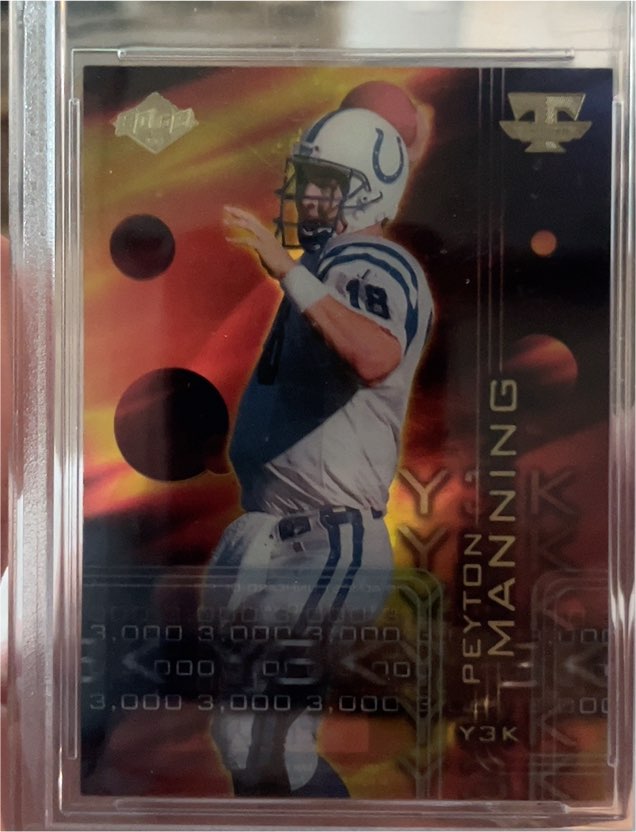 1999 Collector's Edge Triumph K-Klub #KK44 Peyton Manning — front