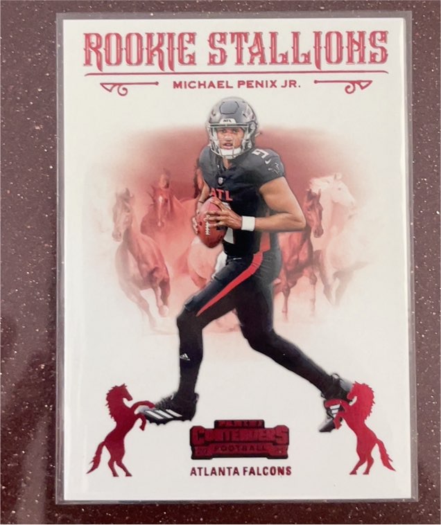 2024 Panini Contenders #10 Michael Penix Jr. — front