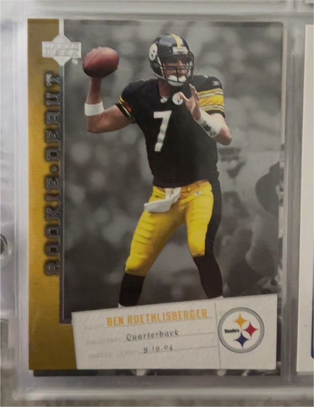 2006 Upper Deck Rookie Debut #76 Ben Roethlisberger — front