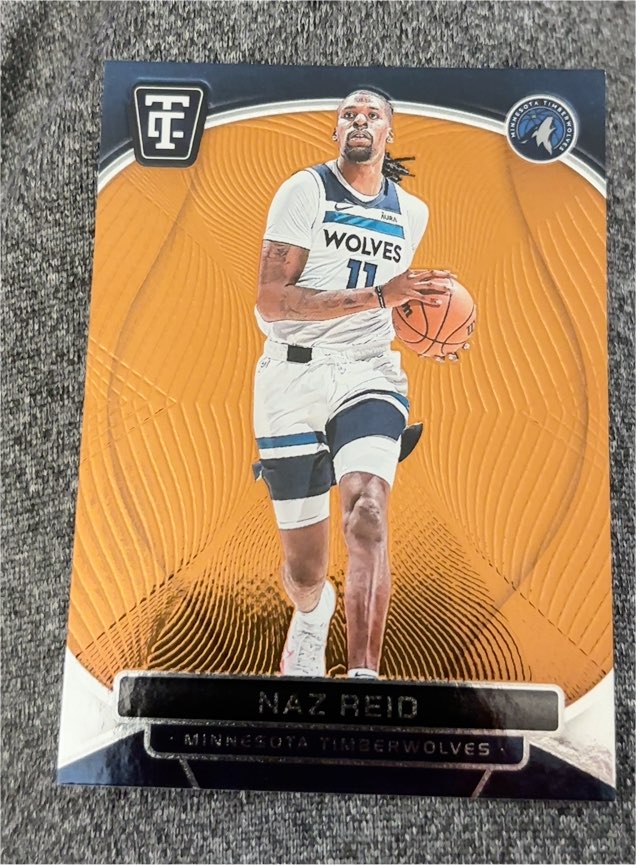 2024-25 Panini Totally Certified #43 Naz Reid — front