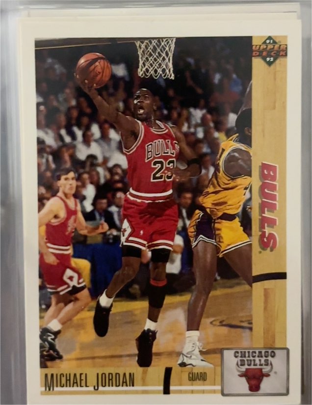 1991-92 Upper Deck #44 Michael Jordan — front