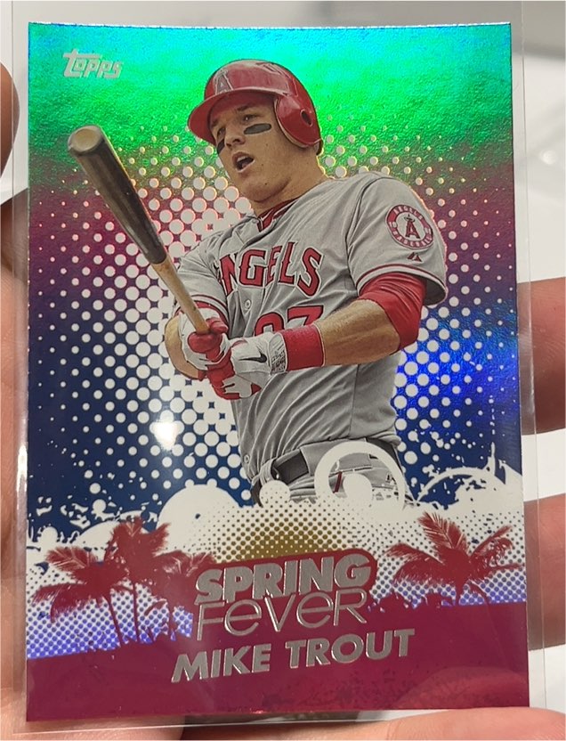 2013 Topps Spring Fever #SF-3 Mike Trout — front