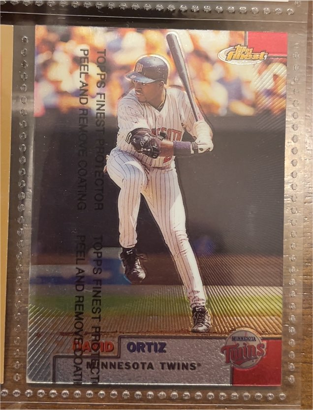 1999 Topps Finest #166 David Ortiz — front