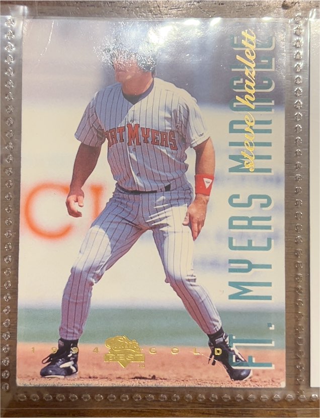1994 Classic Best Gold #66 Steve Hazlett — front