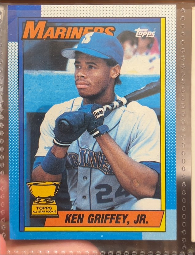 1990 Topps #336 Ken Griffey Jr. — front