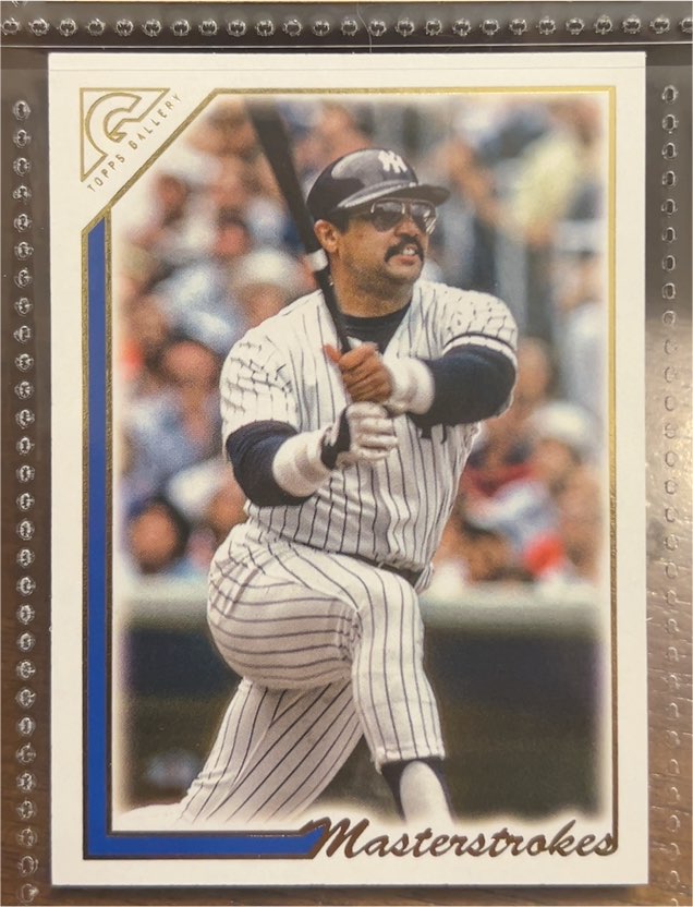 2022 Topps Gallery Masterstrokes #MS-18 Reggie Jackson — front