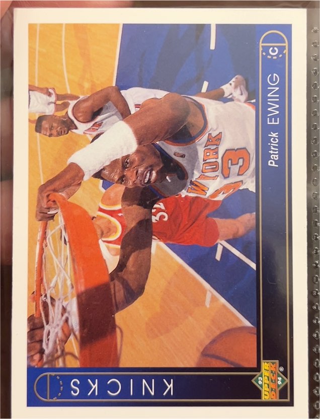1993-94 Upper Deck #256 Patrick Ewing — front