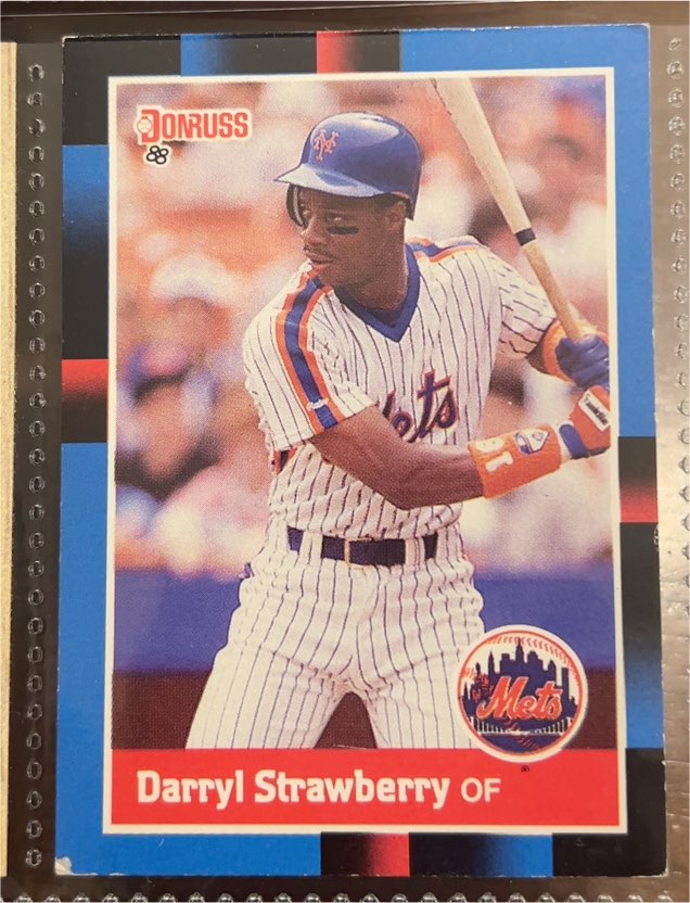 1988 Donruss #439 Darryl Strawberry — front