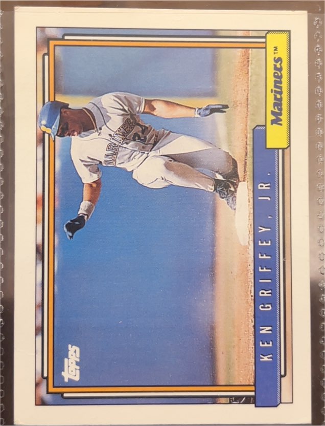 1992 Topps #50 Ken Griffey Jr. — front