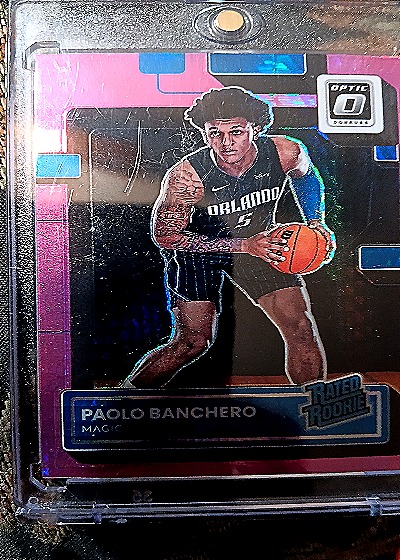 2022-23 Donruss Optic #221 Paolo Banchero Rated Rookie — front