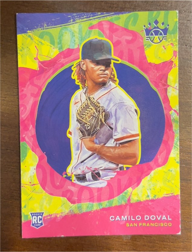 2022 Panini Diamond Kings #145 Camilo Doval Rookie Card — front