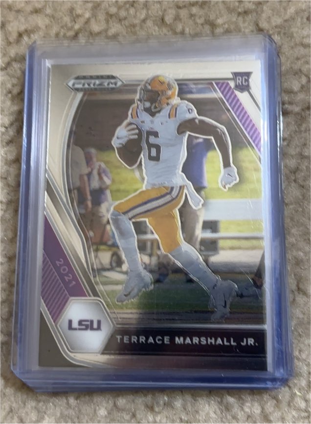2021 Panini Prizm Draft Picks #157 Terrace Marshall Jr. — front