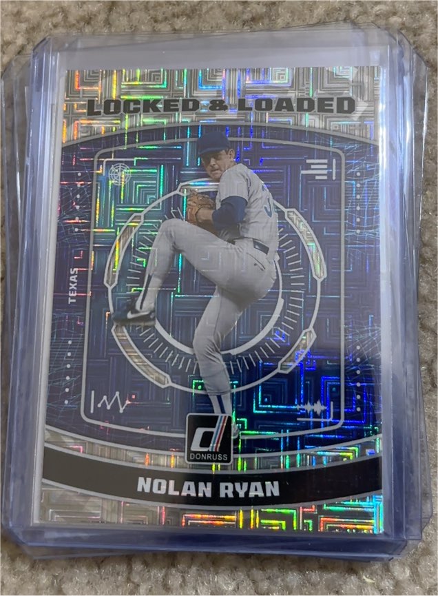 2023 Donruss Locked & Loaded #LL2 Nolan Ryan — front