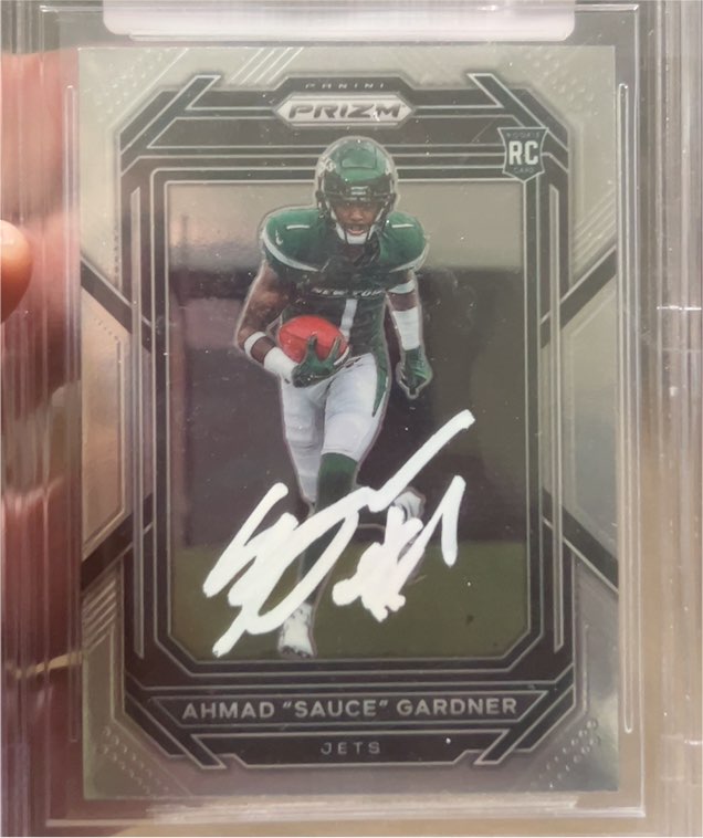 2022 Panini Prizm #341 Ahmad "Sauce" Gardner — front