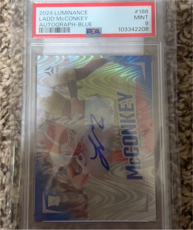 2024 Panini Luminance #188 Ladd McConkey — front