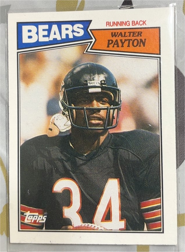 1987 Topps #46 Walter Payton — front