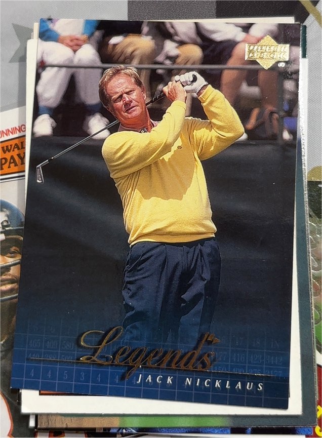 2001 Upper Deck Legends #53 Jack Nicklaus — front