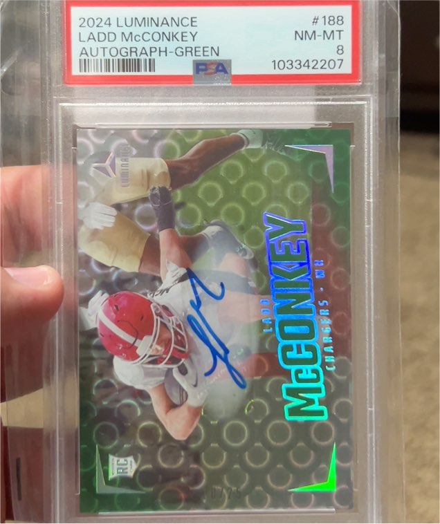 2024 Panini Luminance #188 Ladd McConkey — front