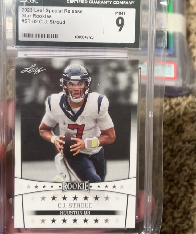2023 Leaf Special Release Star Rookies #ST-02 C.J. Stroud — front