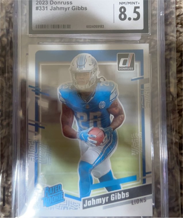 2023 Panini Donruss #331 Jahmyr Gibbs — front