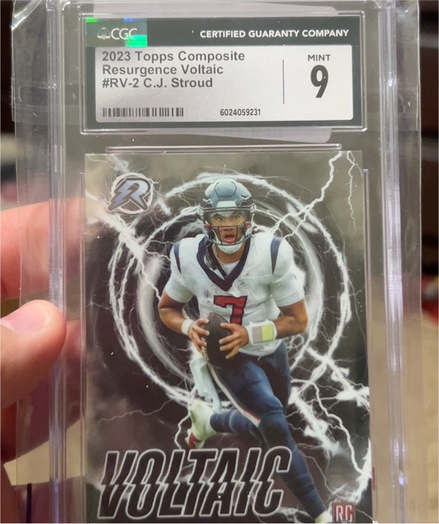 2023 Topps Composite Resurgence Voltaic #RV-2 C.J. Stroud — front
