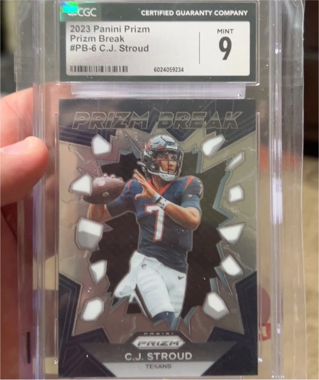 2023 Panini Prizm Prizm Break #PB-6 C.J. Stroud — front