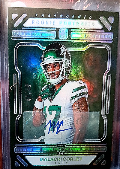 2024 Panini Photogenic #165 Malachi Corley Rookie Portraits — front
