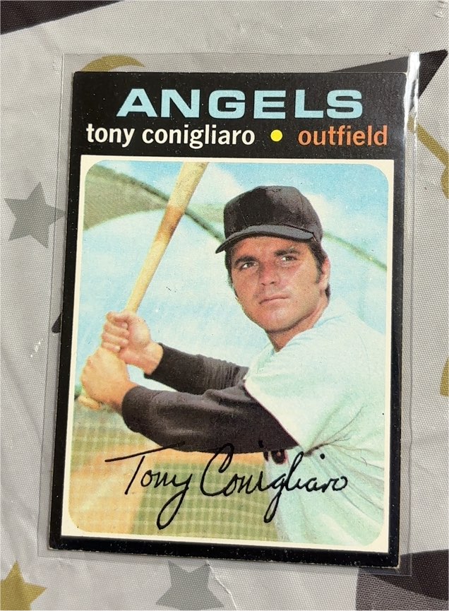 1971 Topps #105 Tony Conigliaro — front