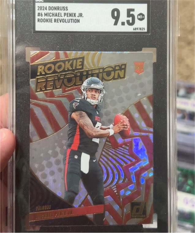 2024 Donruss #6 Michael Penix Jr. Rookie Revolution — front