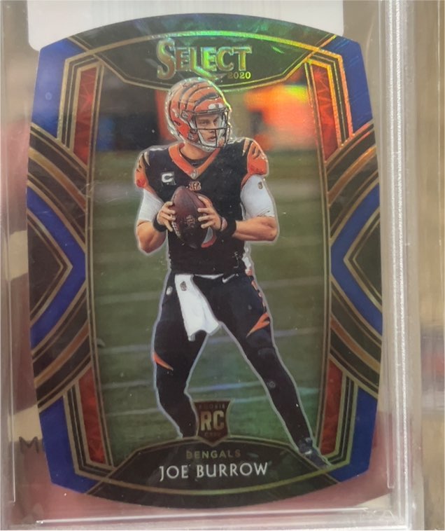 2020 Panini Select #246 Joe Burrow Club Level Rookie — front