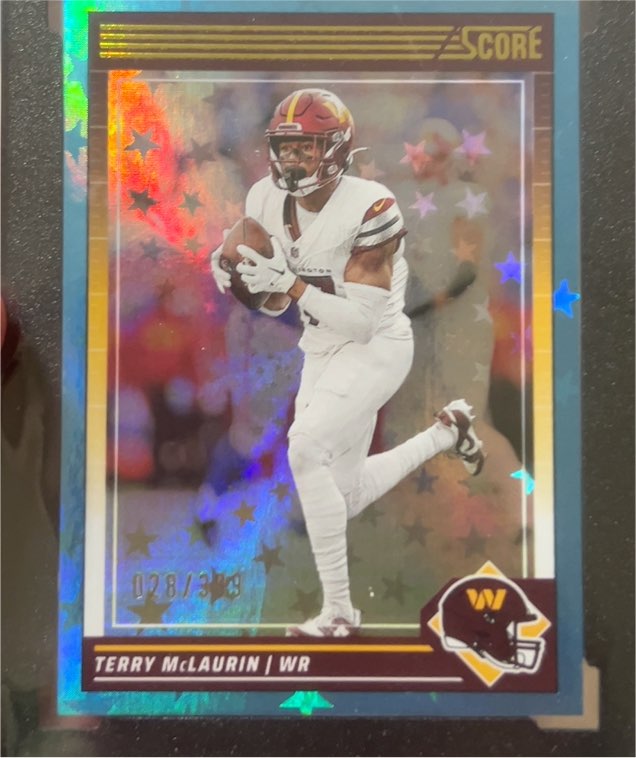 2024 Score #285 Terry McLaurin — front