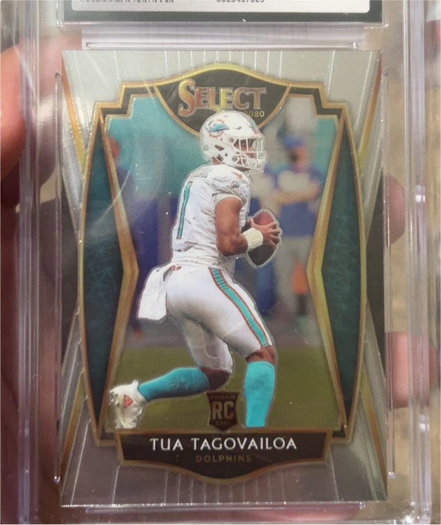 2020 Panini Select Premier Level #145 Tua Tagovailoa — front