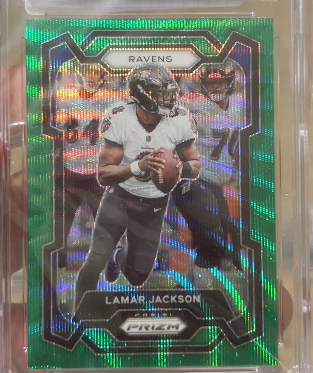 2023 Panini Prizm #18 Lamar Jackson — front