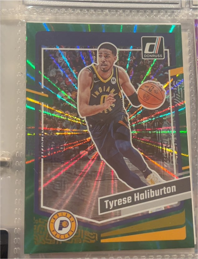 2023-24 Donruss #8 Tyrese Haliburton — front