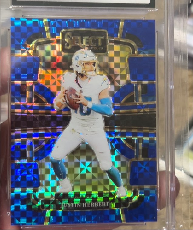 2023 Panini Select Justin Herbert — front