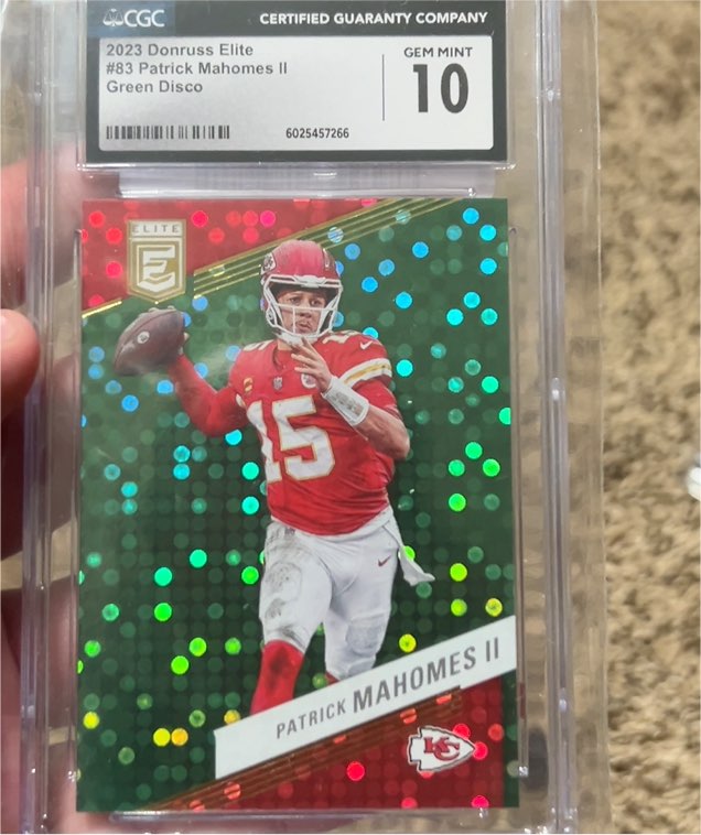 2023 Donruss Elite #83 Patrick Mahomes II — front