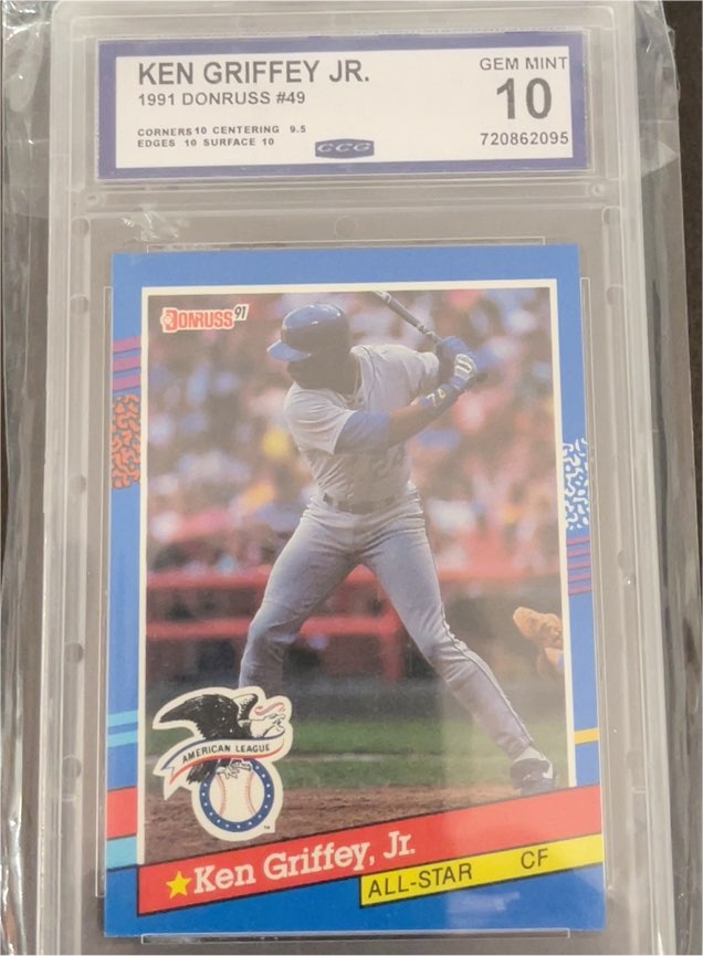 1991 Donruss #49 Ken Griffey Jr. — front