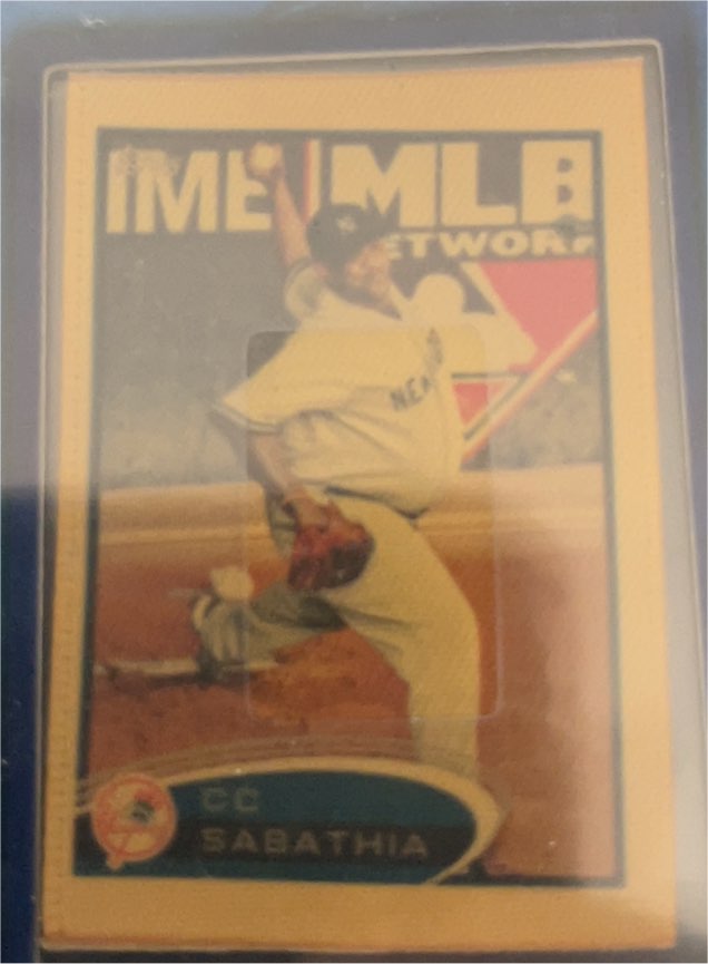 2012 Topps #607 C.C. Sabathia — front