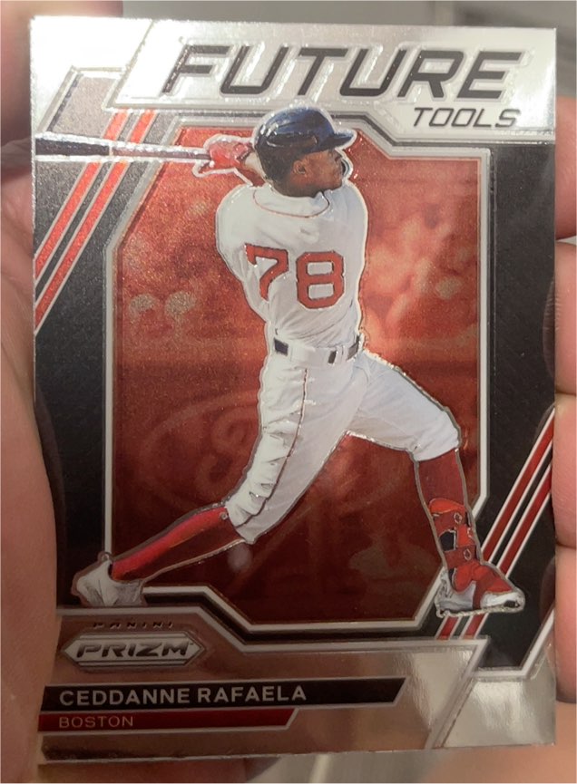2023 Panini Prizm Future Tools #FT15 Ceddanne Rafaela — front